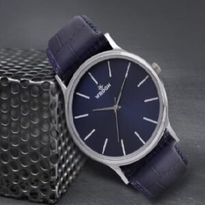 Blue Analogue Watch