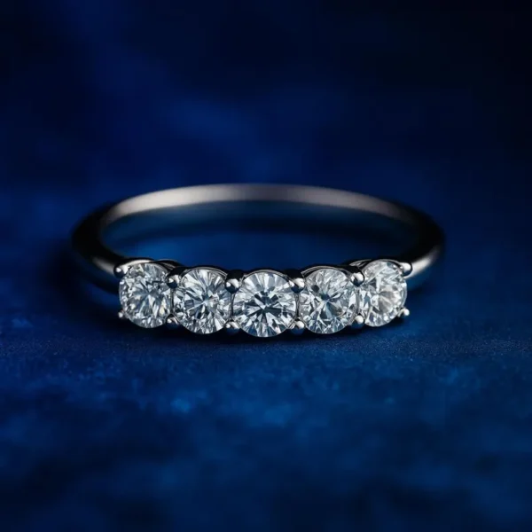Pear Cut Lab Grown Diamond Solitaire Ring